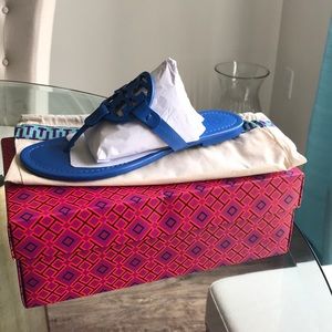 Tory Burch Miller Sandal Bright Tropical Blue